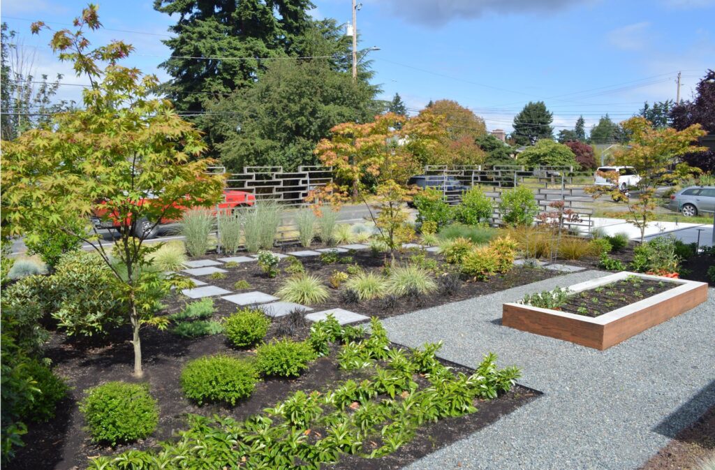 Professional hardscaping installation in Seattle by GreenLeaf