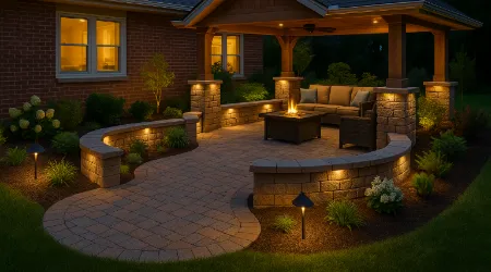 Luxury Backyard Patio